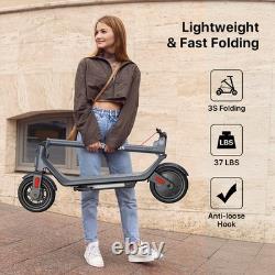 Foldable Adult Electric Scoote 500W 45MILES for Commute withAPP&Double Suspension