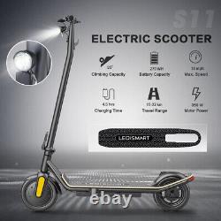 Foldable Adult Electric Scooter 270wh 350w Kick E-scooter Safe Urban Commuter