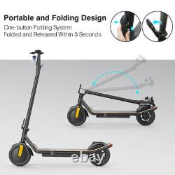 Foldable Adult Electric Scooter 270wh 350w Kick E-scooter Safe Urban Commuter