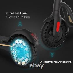 Foldable Adult Electric Scooter, 8.0 Honeycomb Tire, 250w Motor Safe Commuter