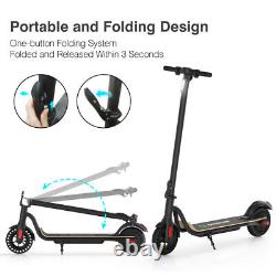 Foldable Adult Electric Scooter, 8.0 Honeycomb Tire, 250w Motor Safe Commuter