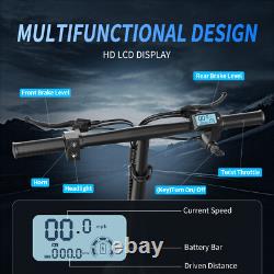 Foldable Electric Bike for Adults and Teens 1000W Motor 25MPH UL 2849 Certified