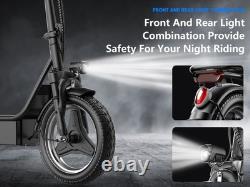 Foldable Electric Bike for Adults and Teens 1000W Motor 25MPH UL 2849 Certified
