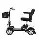 Foldable Electric Mobility Scooter Outdoor Compact Travel Scooter 4 Wheel Drive