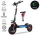 Foldable Electric Scooter 1200W 48V 18Ah 30MPH 11 Off Road Medida 116x25x42