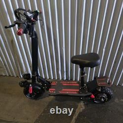 Foldable Electric Scooter 1200W 48V 18Ah 30MPH 11 Off Road Medida 116x25x42