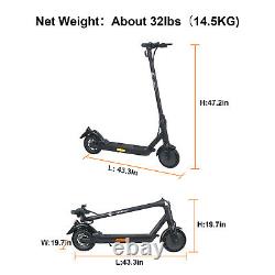 Foldable Electric Scooter 28 Miles 16 MPH for Adults 13.5Ah 350W 8.5 inch Tire