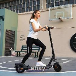 Foldable Electric Scooter 500W Motor Long Range Safe Urban Commuter for Adults