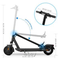 Foldable Electric Scooter 500W Motor Long Range Safe Urban Commuter for Adults