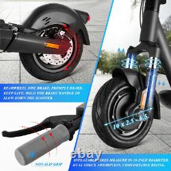 Foldable Electric Scooter 500W Motor Long Range Safe Urban Commuter for Adults