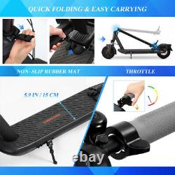 Foldable Electric Scooter 500W Motor Long Range Safe Urban Commuter for Adults