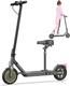 Foldable Electric Scooter Adults with Removable Seat, 350W, 19MPH, App, Commute