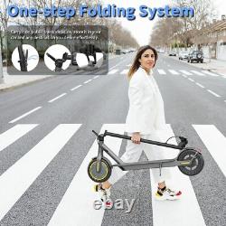 Foldable Electric Scooter Adults with Removable Seat, 350W, 19MPH, App, Commute