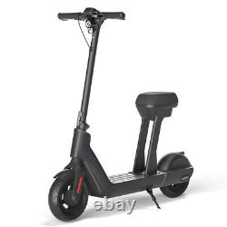 Foldable Electric Scooter Adults with Seat Three Riding Modes, 10 Air Tires