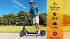 Foldable Electric Scooter For Adults 19 Mph 350w Motor Up To 21 Miles Range