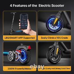 Foldable Electric Scooter for Adult 350W Motor 7.8Ah 30KM Range High Waterproof