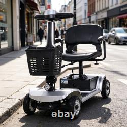 Foldable and portable 4-wheel electric scooter for adult outdoor use 250W motor