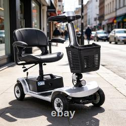 Foldable and portable 4-wheel electric scooter for adult outdoor use 250W motor