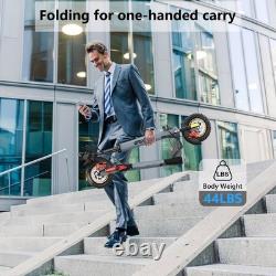 Foldable e Scooter 1000W Peak Power 48V 28 mph Electric Scooter UL2272 Certified