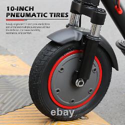 Folding Adult Electric Scooter 19mph High Speed 10Pneumatic tire Urban Commuter