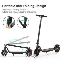 Folding Adult Electric Scooter, Long Range, 250w 36v, Up To 15mph, 5.0ah ^ 7.5ah