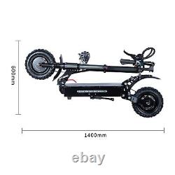 Folding Dual Motor 6000W 60V Electric Scooter Adult 11 Off Road Tire E Scooter