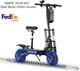 Folding Dual Motor 6000W Adult commute Electric Scooter 11 OFF-Road Tire USA
