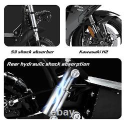 Folding Dual Motor 6000W Adult commute Electric Scooter 11 OFF-Road Tire USA