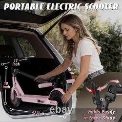 Folding Electric Scooter 350W 19MPH Lightweight Commuter E-Scooter APP UL 2272