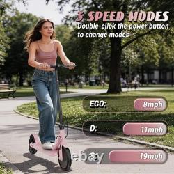 Folding Electric Scooter 350W 19MPH Lightweight Commuter E-Scooter APP UL 2272