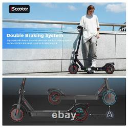 Folding Electric Scooter 350W Adult Safe Commute 18.6 Miles Long Range E-Scooter
