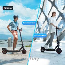 Folding Electric Scooter 350W Adult Safe Commute 18.6 Miles Long Range E-Scooter