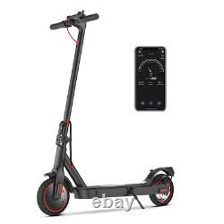 Folding Electric Scooter 350W Adult Safe Commute 18.6 Miles Long Range E-Scooter
