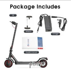 Folding Electric Scooter 350W Adult Safe Commute 18.6 Miles Long Range E-Scooter