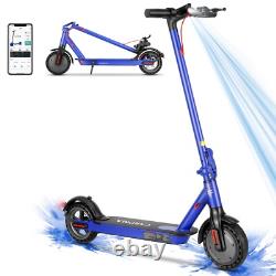 Folding Electric Scooter 350W Adult Safe Commute 20 MPH Long Range E-Scooter