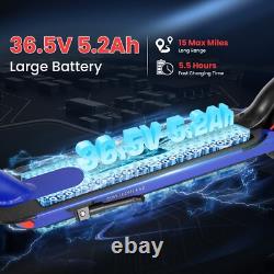 Folding Electric Scooter 350W Adult Safe Commute 20 MPH Long Range E-Scooter