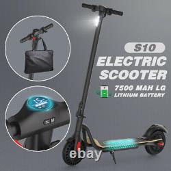 Folding Electric Scooter 7.5ah Long Range Batt Aluminum City Adult Kick Escooter