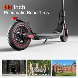Folding Electric Scooter Adult 350W Long Range Commute E-Scooter Max Speed 19MPH