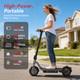 Folding Electric Scooter Adults Commuter E-scooter 550W 28Miles Range Fast Speed