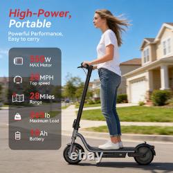 Folding Electric Scooter Adults Commuter E-scooter 550W 28Miles Range Fast Speed