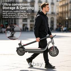 Folding Electric Scooter Adults Commuter E-scooter 550W 28Miles Range Fast Speed