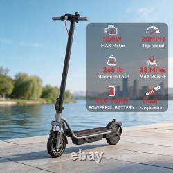Folding Electric Scooter Adults Commuter E-scooter 550W 28Miles Range Fast Speed