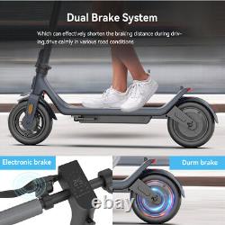 Folding Electric Scooter Kick Scooter Long Range Adult E-Scooter 300W 10.2ah APP