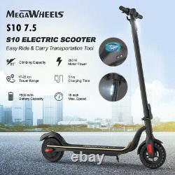 Folding Electric Scooter Long Range Adult E-Scooter City Commuter With Front Bag