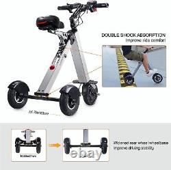 Folding Electric Scooter Tricycle for Adult 3 Wheel Mobility Scooter for Trips