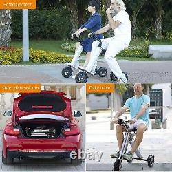 Folding Electric Scooter Tricycle for Adult 3 Wheel Mobility Scooter for Trips