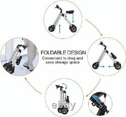 Folding Electric Scooter Tricycle for Adult 3 Wheel Mobility Scooter for Trips