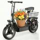 Folding Electric Scooter With Seat 1500W Motor Up to 25MPH 45 Miles 14 for Pets