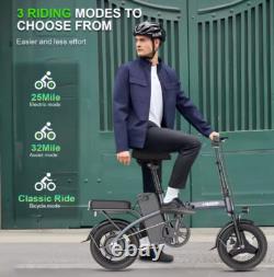 Folding Electric Scooter for Adults, 14 Tire 22Mph 400W (Peak 600W) Small