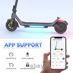 Folding Electric Scooter for Adults Long Range Safe Commuter E-Scooter with APP